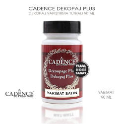 Cadence Dekopaj Plus Tutkalı Yarı Mat 90 ml - Cadence