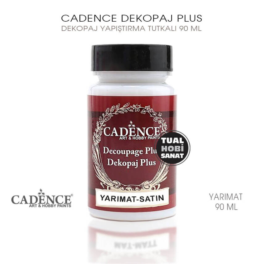 Cadence Dekopaj Plus Tutkalı Yarı Mat 90 ml - 1