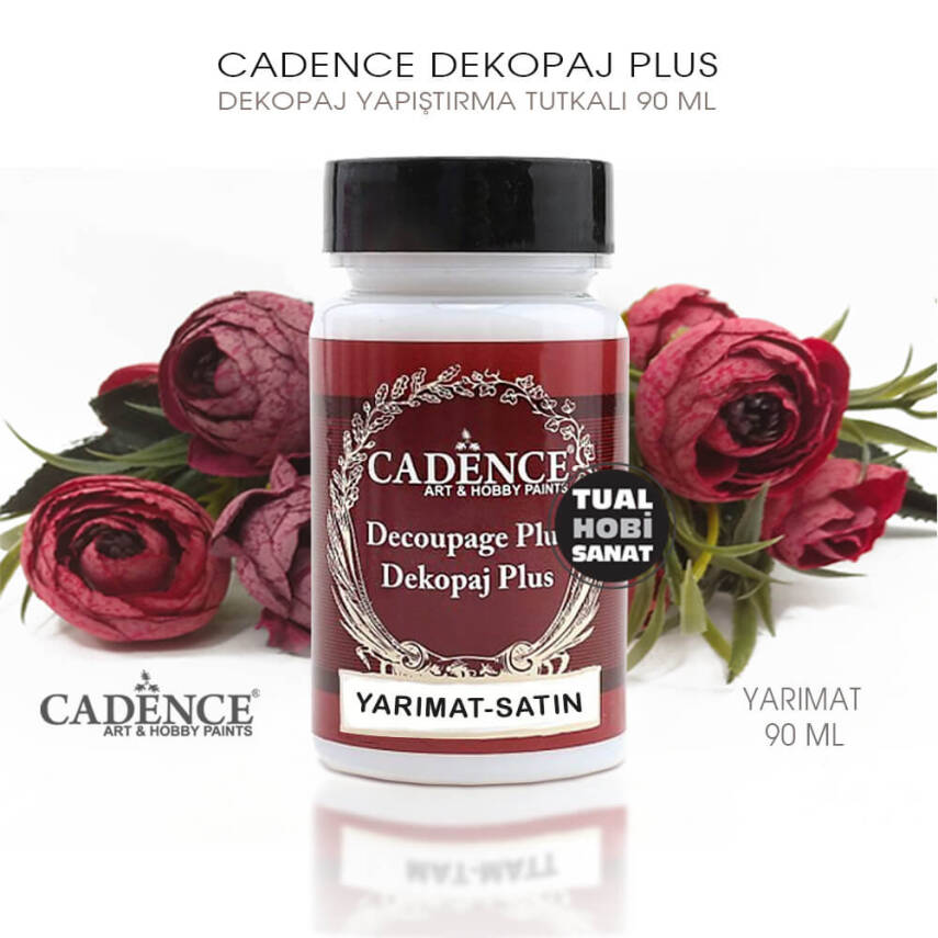 Cadence Dekopaj Plus Tutkalı Yarı Mat 90 ml - 2