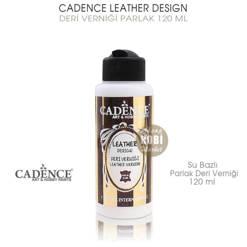 Cadence Deri Verniği Parlak (120 ml) Leather Varnish - 1