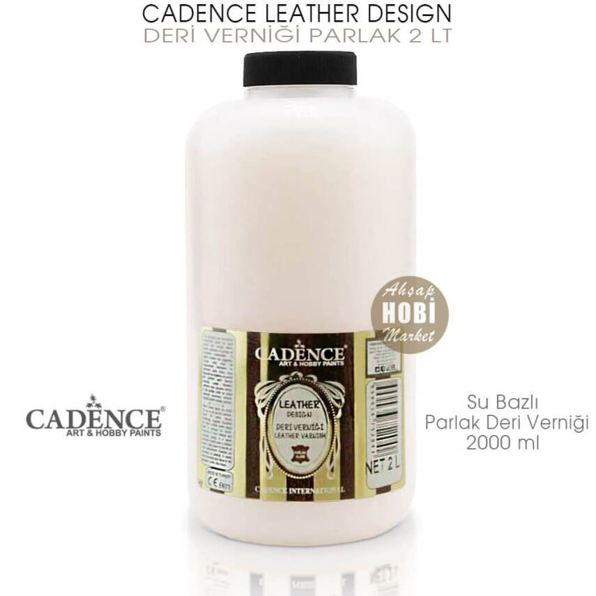 Cadence Deri Verniği Parlak (2000 ml) Leather Varnish (2 Litre) - 1