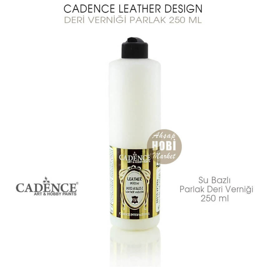 Cadence Deri Verniği Parlak (250 ml) Leather Varnish - 1