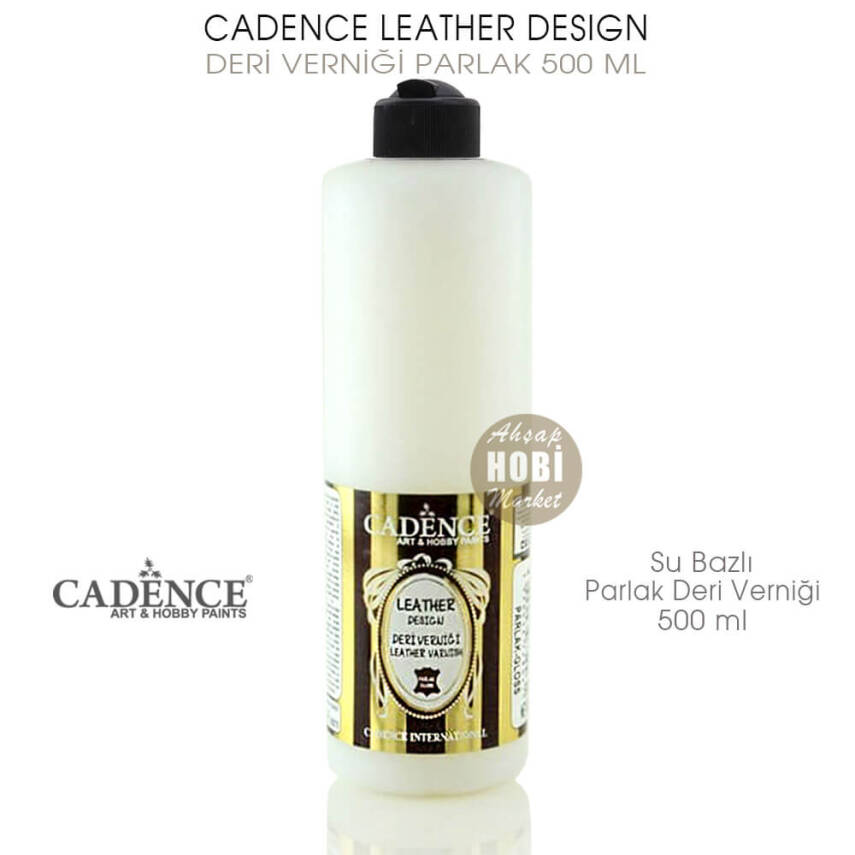 Cadence Deri Verniği Parlak (500 ml) Leather Varnish - 1