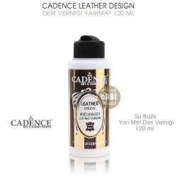 Cadence Deri Verniği Yarı Mat (120 ml) Leather Varnish - Cadence