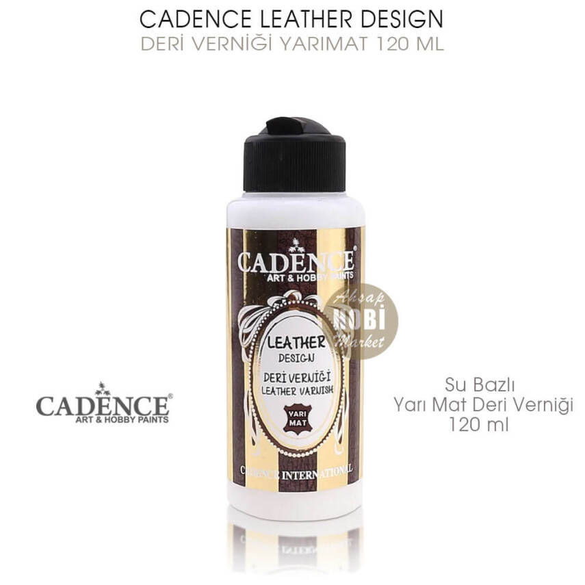 Cadence Deri Verniği Yarı Mat (120 ml) Leather Varnish - 1