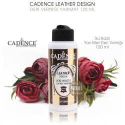 Cadence Deri Verniği Yarı Mat (120 ml) Leather Varnish - Cadence (1)