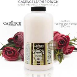 Cadence Deri Verniği Yarı Mat (2000 ml) Leather Varnish (2 Litre) - Cadence (1)