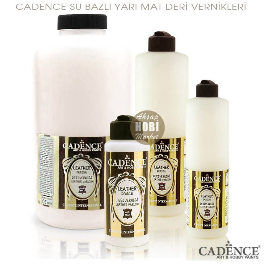 Cadence Deri Verniği Yarı Mat (2000 ml) Leather Varnish (2 Litre) - 3