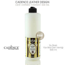Cadence Deri Verniği Yarı Mat (500 ml) Leather Varnish - Cadence