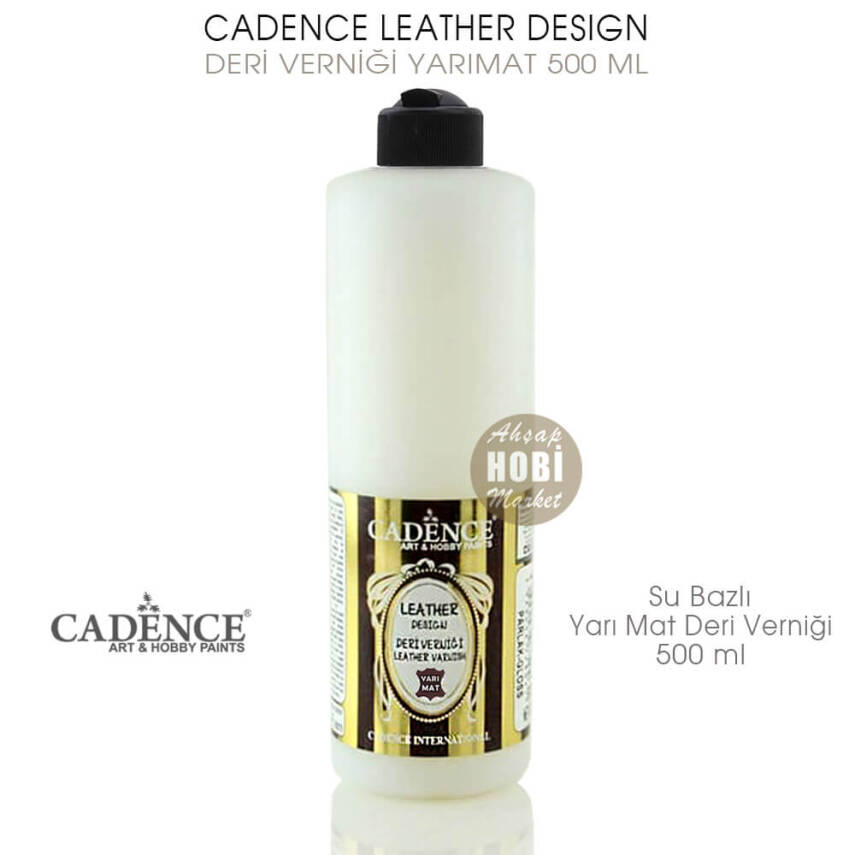 Cadence Deri Verniği Yarı Mat (500 ml) Leather Varnish - 1
