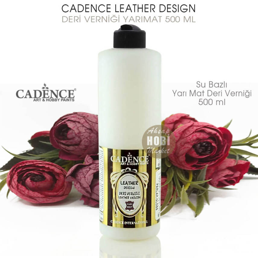 Cadence Deri Verniği Yarı Mat (500 ml) Leather Varnish - 2