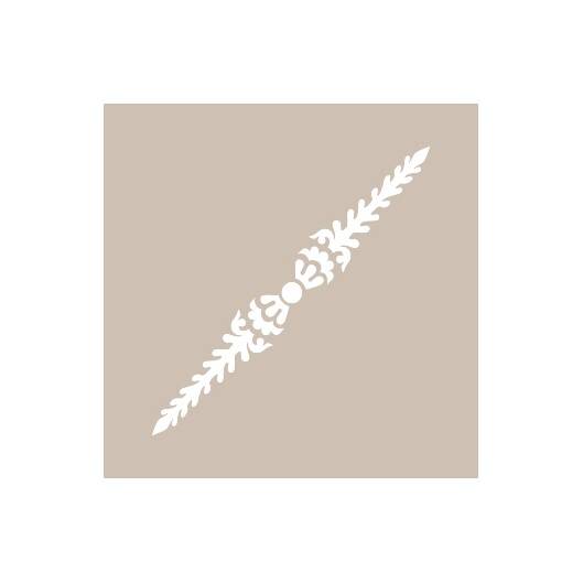 Cadence Desenli Stencil Şablon K054 - 1