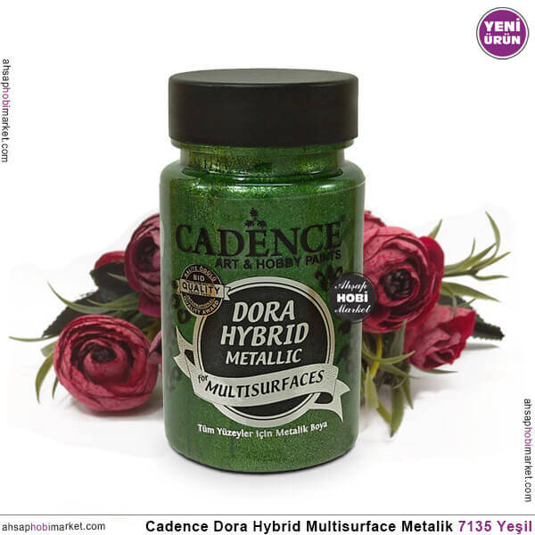 Cadence Dora Hybrid Multisurface Metalik 7135 Yeşil 90 ml - 2
