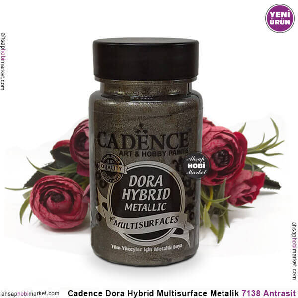 Cadence Dora Hybrid Multisurface Metalik 7138 Antrasit 90 ml - 2