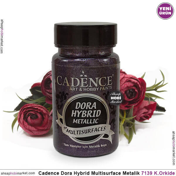 Cadence Dora Hybrid Multisurface Metalik 7139 Koyu Orkide 90 ml - 2
