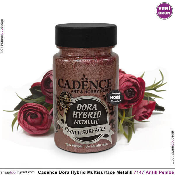 Cadence Dora Hybrid Multisurface Metalik 7147Antik Pembe 90 ml - 2