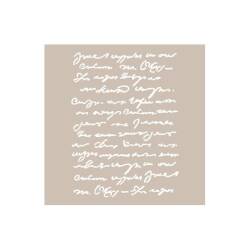 Cadence El Yazısı Desenli Stencil Şablon AS461 - Cadence