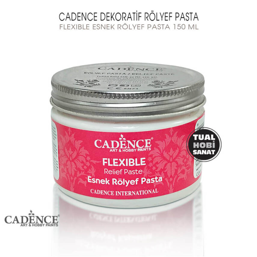 Cadence Flexible Esnek Rölyef Pasta 150ml - 1