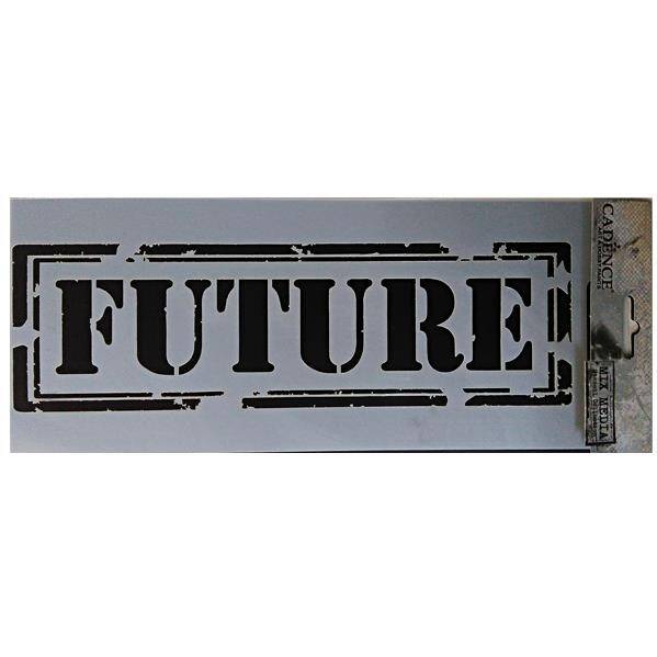 Cadence Future Gelecek Temalı Stencil Şablon MU74 - 1
