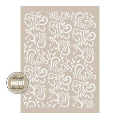 Cadence Geleneksel Motifler Stencil Şablon AS415 - Cadence