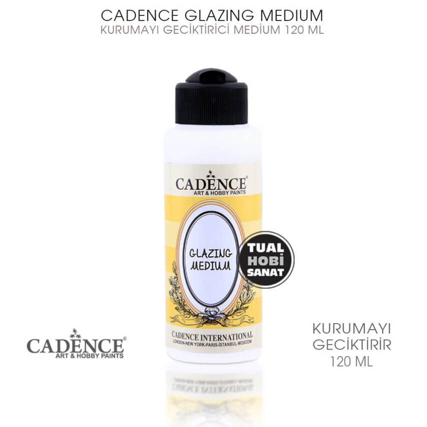 Cadence Glazing Medium 120 ml Kurumayı Geciktirir - 1