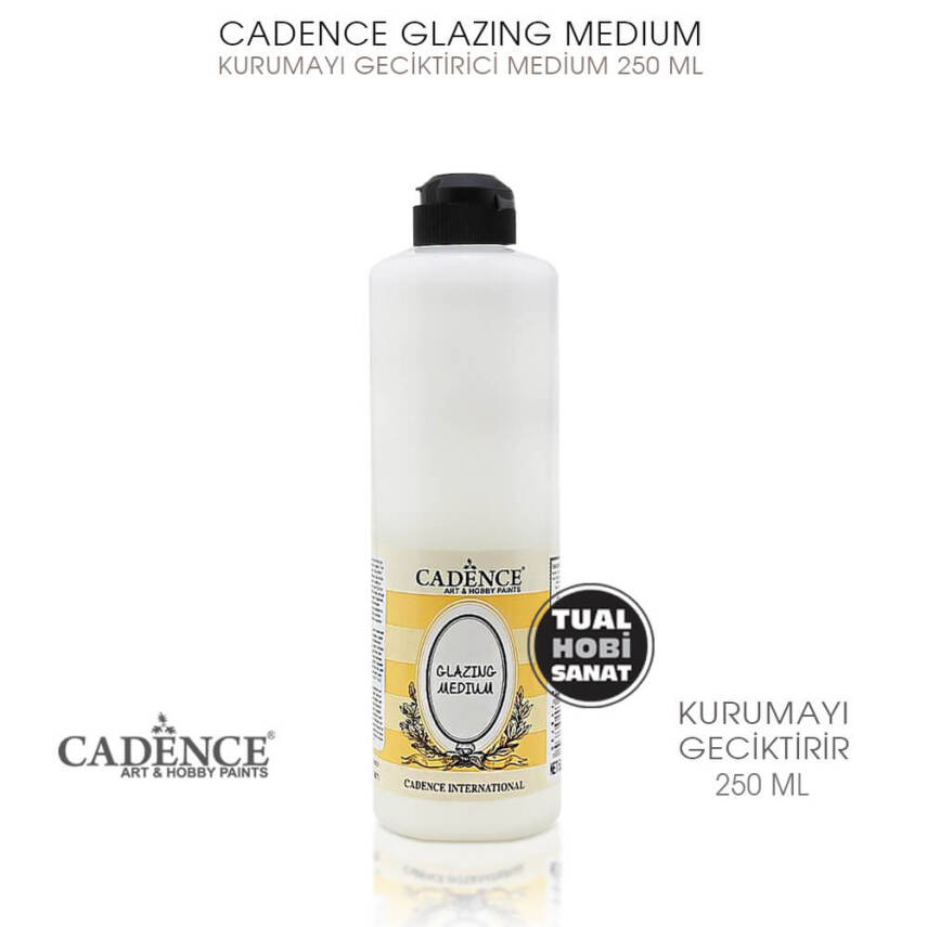 Cadence Glazing Medium 250 ml Kurumayı Geciktirir - 1