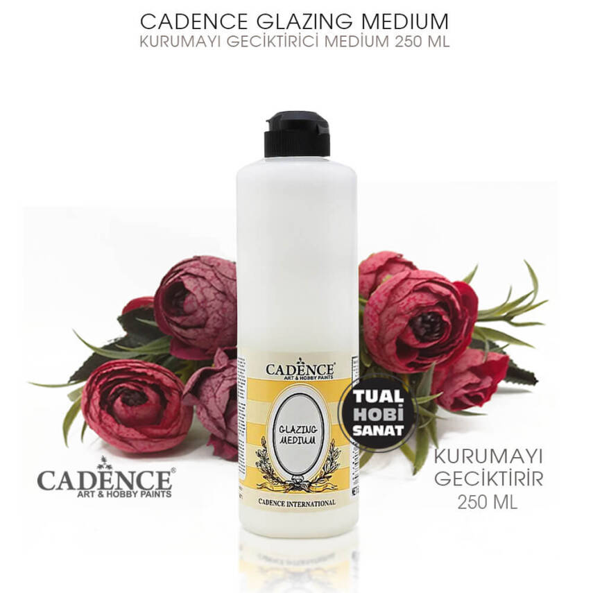 Cadence Glazing Medium 250 ml Kurumayı Geciktirir - 2