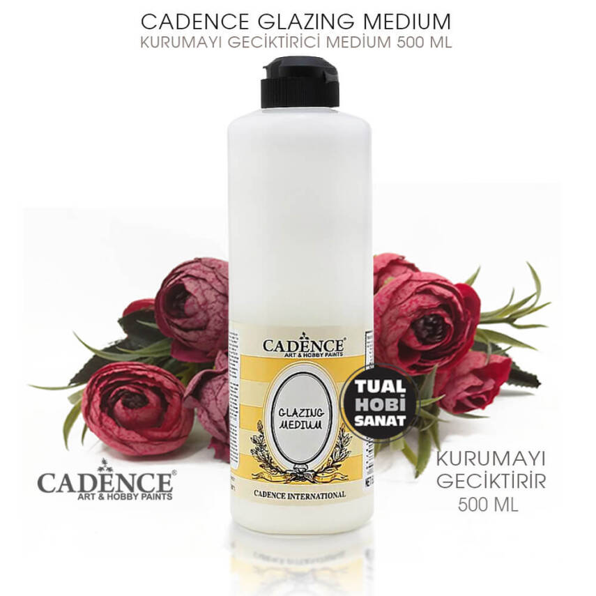 Cadence Glazing Medium 500 ml Kurumayı Geciktirir - 2