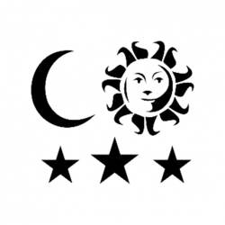 Cadence Gökyüzü Temalı Stencil Şablon D1041 - Cadence