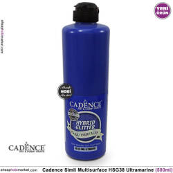 Cadence Gümüş Simli Multisurface HSG038 Ultramarine 500 ml - Cadence