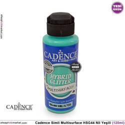 Cadence Gümüş Simli MultiSurface HSG044 Nane Yeşili 120 ml - Cadence