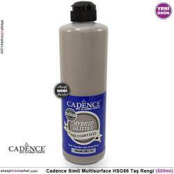 Cadence Gümüş Simli Multisurface HSG066 Taş Rengi 500 ml - Cadence