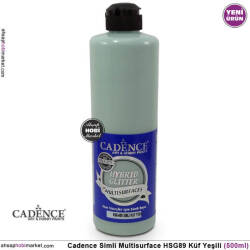 Cadence Gümüş Simli Multisurface HSG089 Küf Yeşili - 500 ml - Cadence