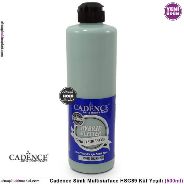 Cadence Gümüş Simli Multisurface HSG089 Küf Yeşili - 500 ml - 1