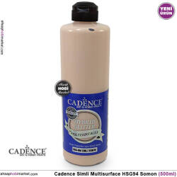 Cadence Gümüş Simli Multisurface HSG094 Somon Rengi 500 ml - Cadence