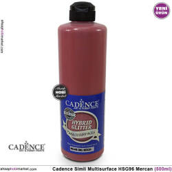Cadence Gümüş Simli Multisurface HSG096 Mercan Rengi 500 ml - Cadence