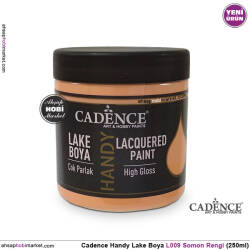 Cadence Handy Lake Vernikli Boya L009 Somon Rengi 250ml - Cadence