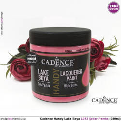 Cadence Handy Lake Vernikli Boya L013 Şeker Pembe 250ml - Cadence (1)
