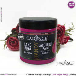 Cadence Handy Lake Vernikli Boya L015 Vişne Rengi 250ml - Cadence (1)
