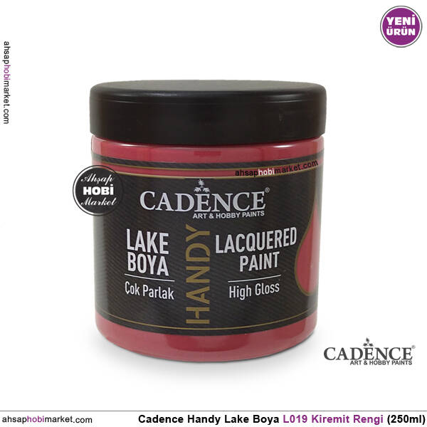 Cadence Handy Lake Vernikli Boya L019 Kiremit Rengi 250ml - 1