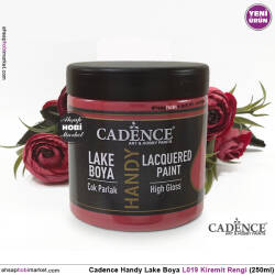 Cadence Handy Lake Vernikli Boya L019 Kiremit Rengi 250ml - Cadence (1)