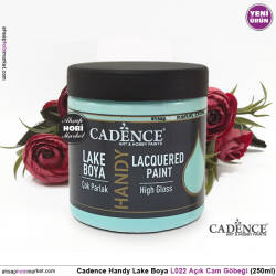 Cadence Handy Lake Vernikli Boya L022 Açık Cam Göbeği 250ml - Cadence (1)