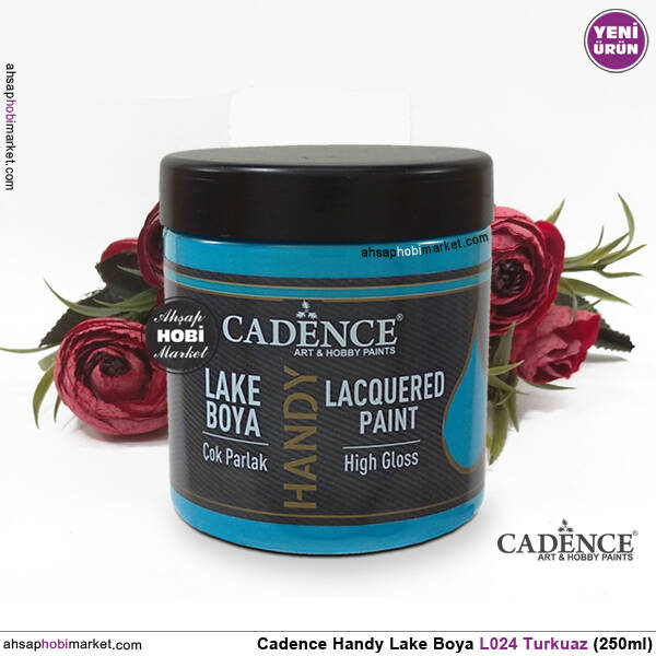 Cadence Handy Lake Vernikli Boya L024 Turkuaz 250ml - 2