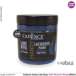 Cadence Handy Lake Vernikli Boya L030 Okyanus Rengi 250ml - Cadence