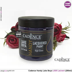 Cadence Handy Lake Vernikli Boya L035 Lacivert 250ml - Cadence (1)