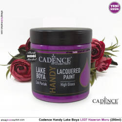 Cadence Handy Lake Vernikli Boya L037 Hazeran Moru 250ml - Cadence (1)