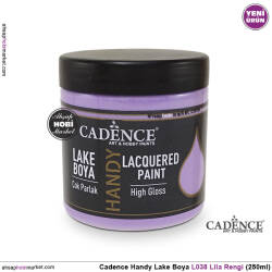 Cadence Handy Lake Vernikli Boya L038 Lila 250ml - Cadence