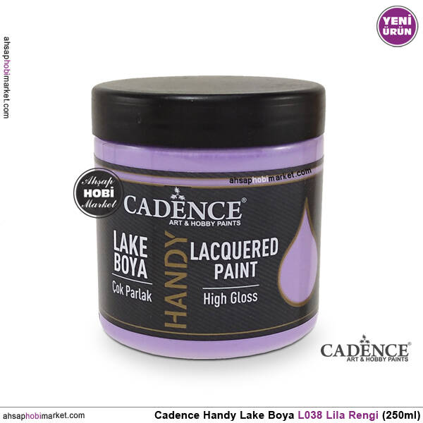 Cadence Handy Lake Vernikli Boya L038 Lila 250ml - 1