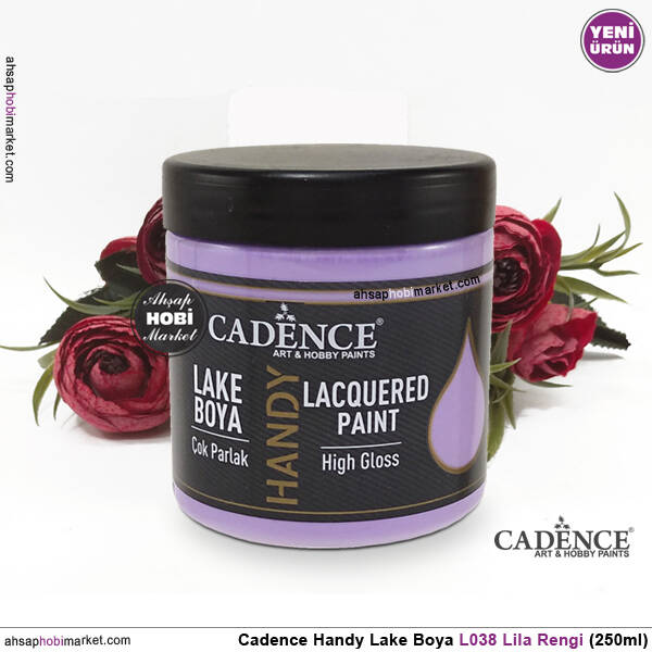 Cadence Handy Lake Vernikli Boya L038 Lila 250ml - 2