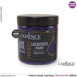 Cadence Handy Lake Vernikli Boya L040 Koyu Mor 250ml - Cadence